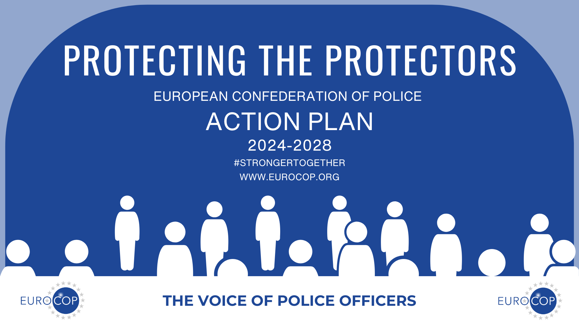 The EuroCOP Action Plan 2024-2028 has three commitments covering priority issues for police officers in Europe. They are in line with EuroCOP’s key goals such as Social Europe for Police, Internal Security in Europe, Safety for the Police and Solidarity and Network building