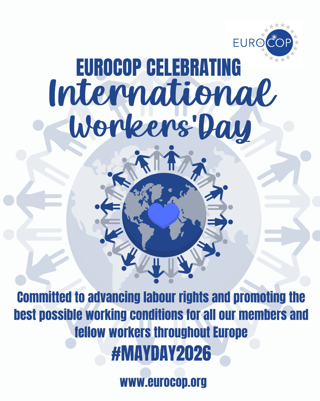 EuroCOP celebrating International Workers Day 2026