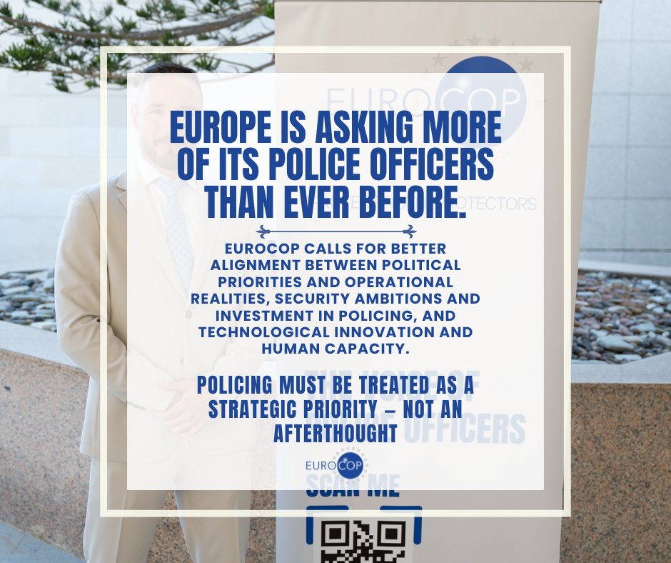Europe is asking more of its police officers than ever before.