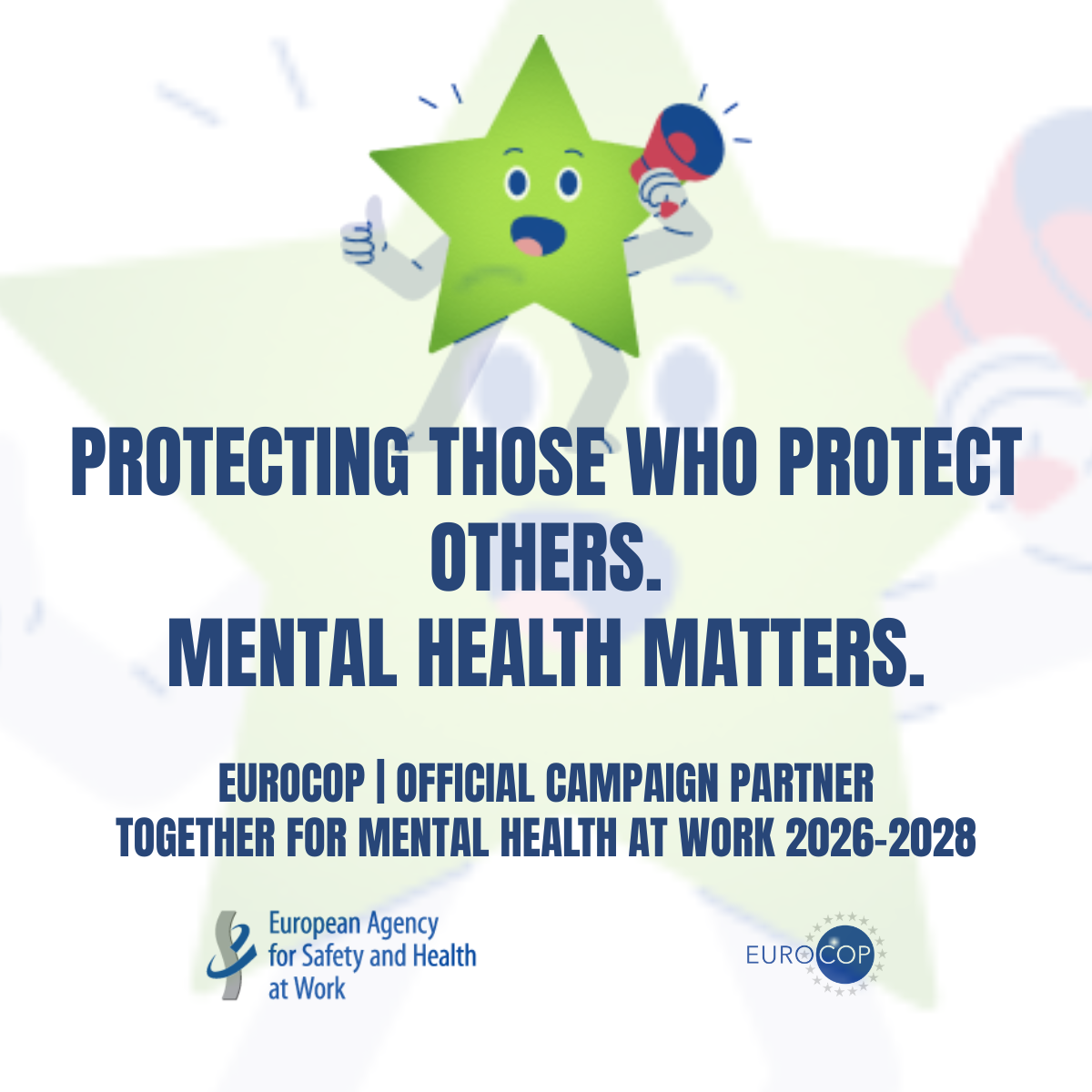 Together for Mental Health at Work – EuroCOP Proud to Be an Official Campaign Partner